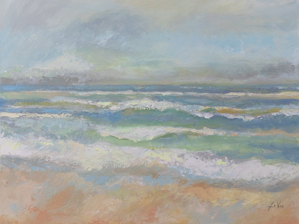 Reproduction of Morning Surf by Jeanette Vertentes - Wall Decor Art