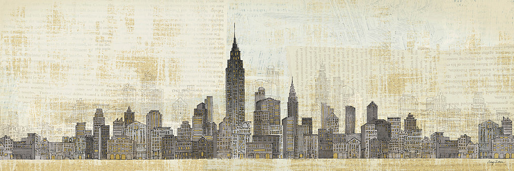 Reproduction of Empire Skyline by Avery Tillmon - Wall Decor Art
