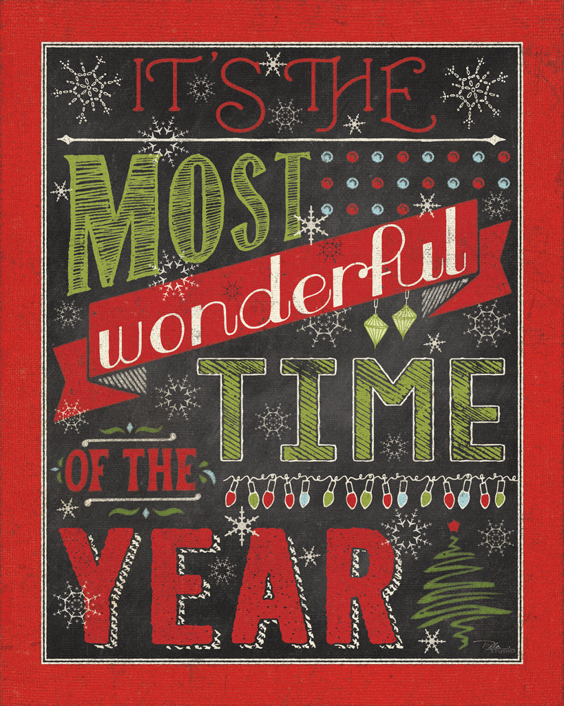 Reproduction of Holiday Talk Color I by Pela Studio - Wall Decor Art