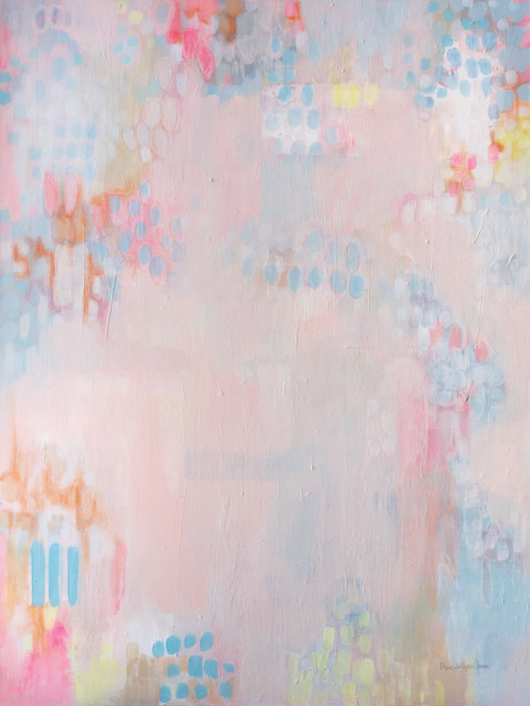 Reproduction of Primavera II by Mercedes Lopez Charro - Wall Decor Art