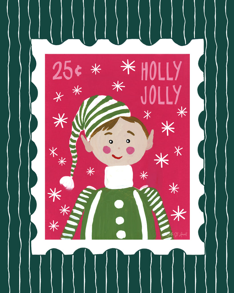 Reproduction of Holly Jolly Mail III by Yvette St. Amant - Wall Decor Art