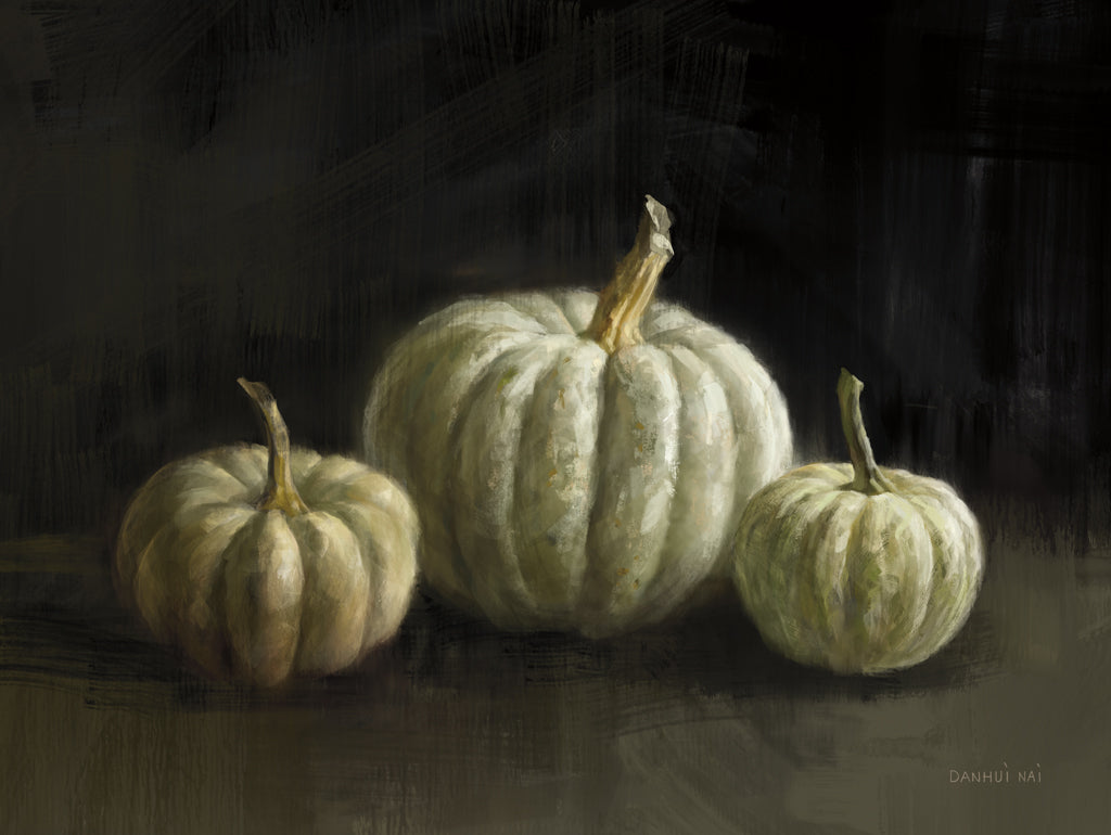 Reproduction of Three Pumpkins by Danhui Nai - Wall Decor Art