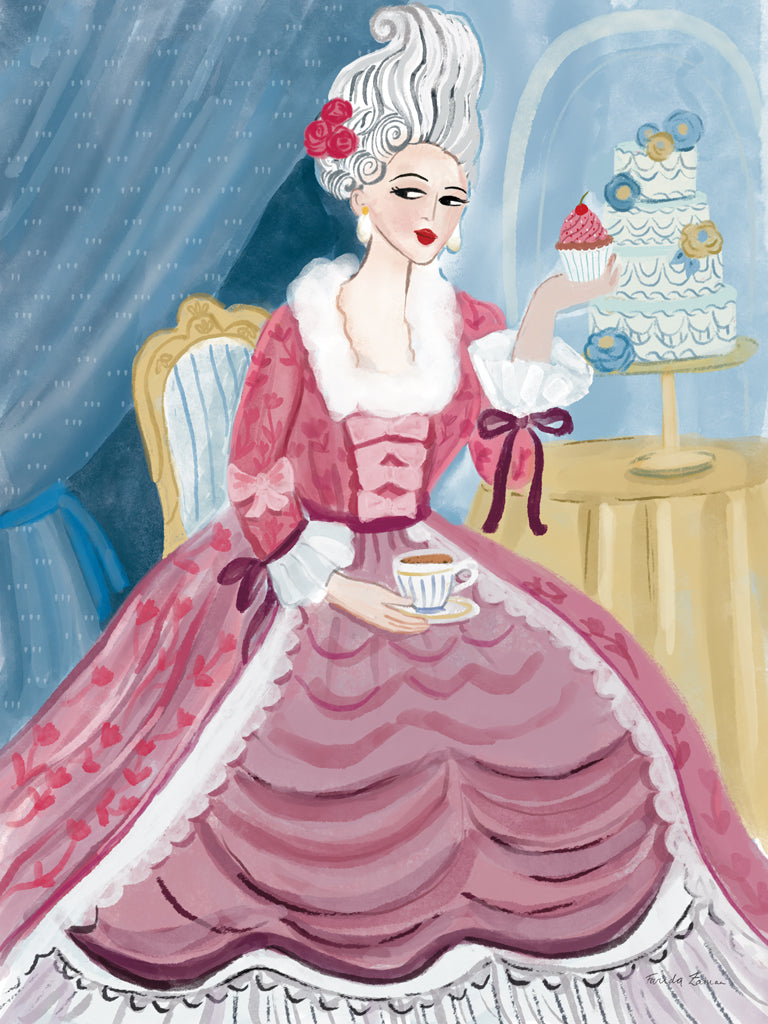Reproduction of Let them Eat Cake by Farida Zaman - Wall Decor Art