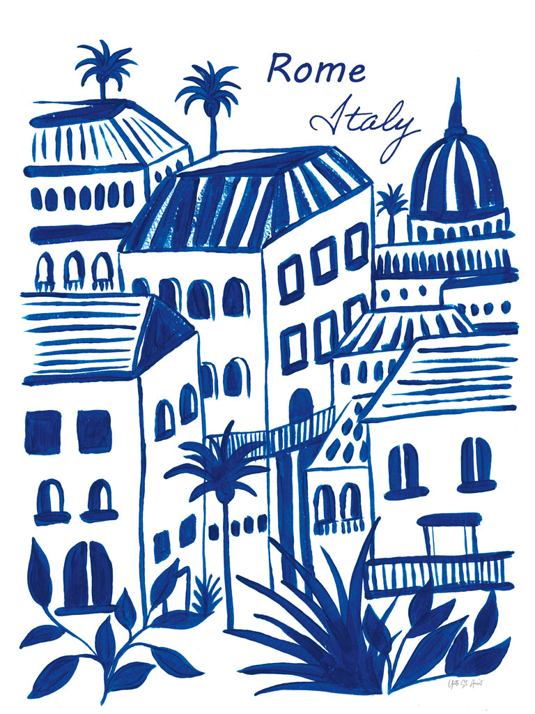 Rome in Cobalt