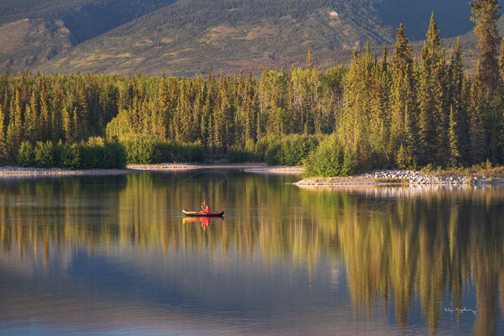 Fly Fishing on Boya Lake