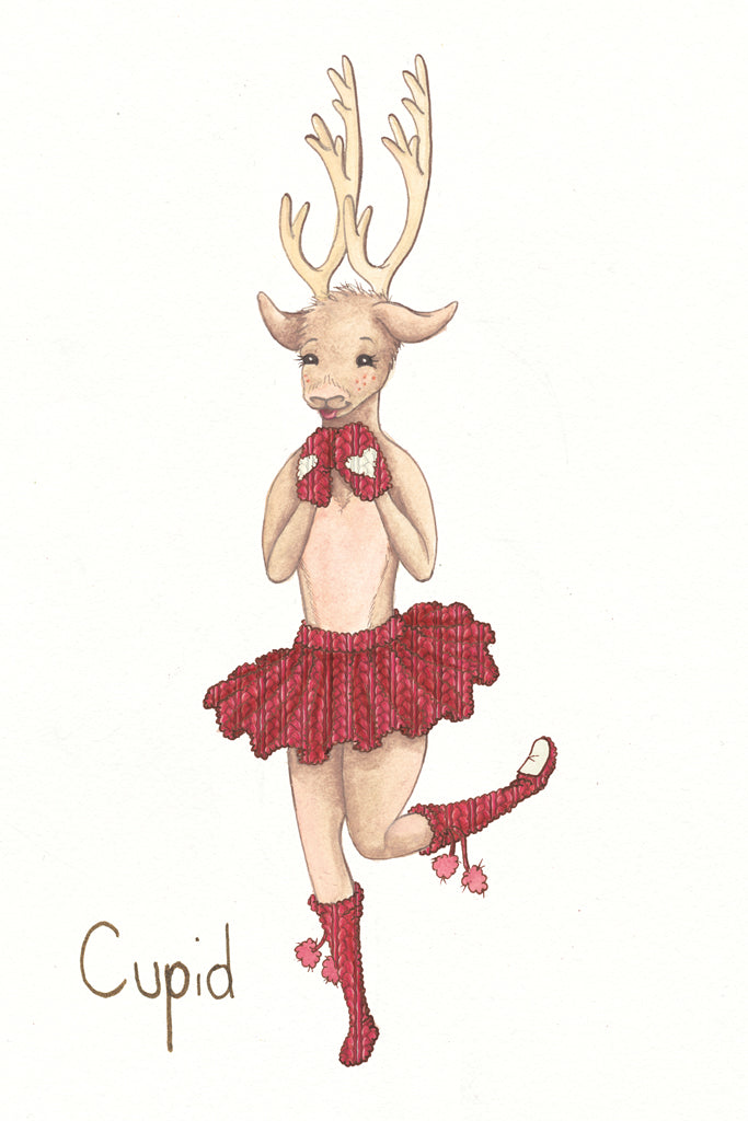 Reproduction of Reindeer VI by Wild Apple Portfolio - Wall Decor Art