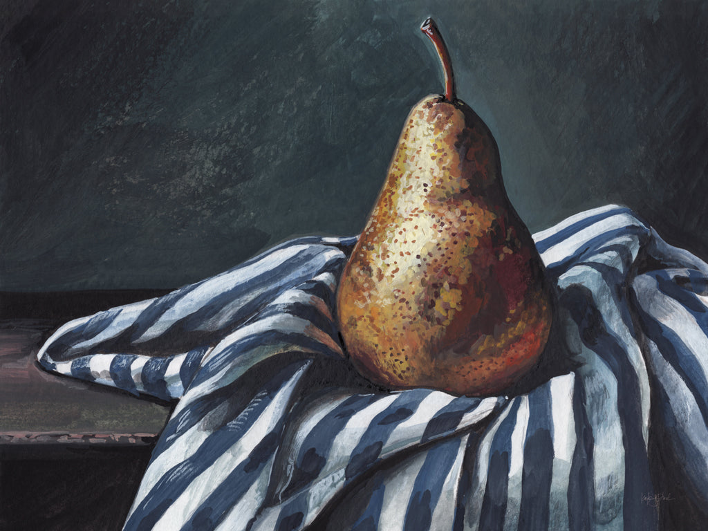 Reproduction of Portrait Of A Pear by Kate Jarvik Birch - Wall Decor Art