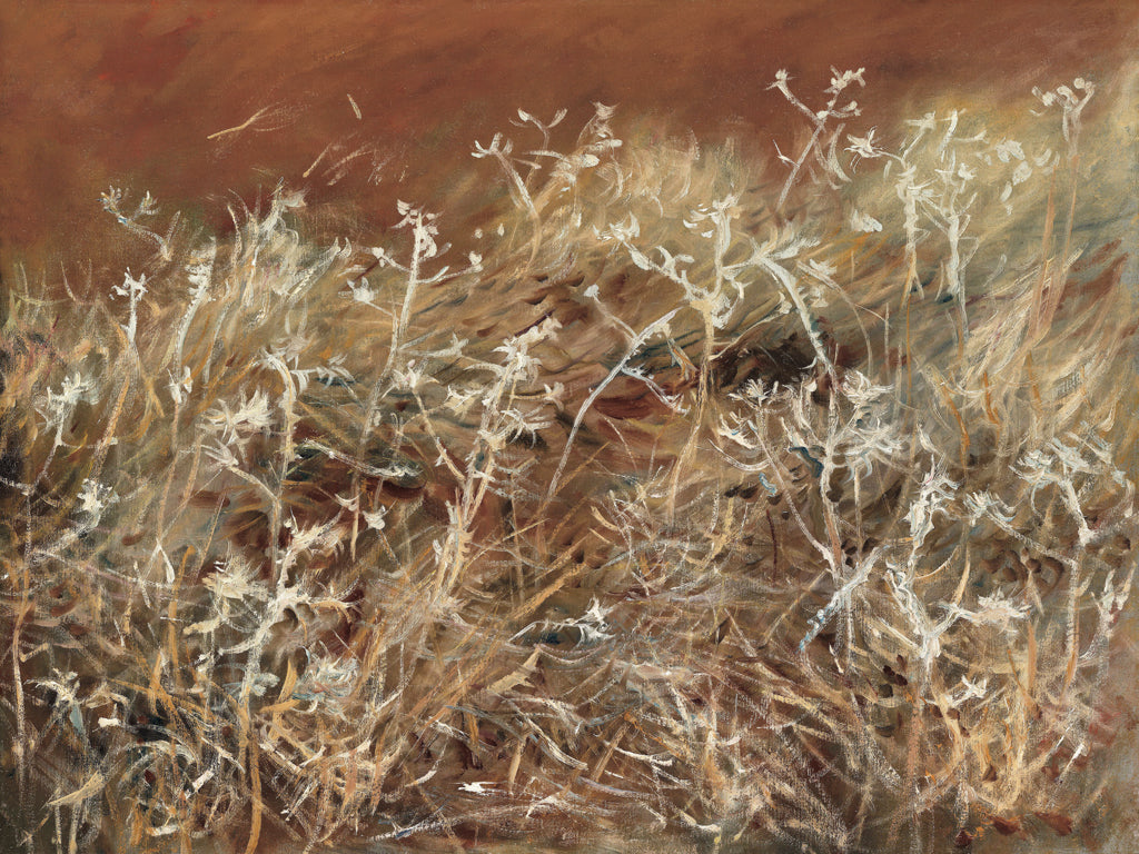 Reproduction of Thistles Muted by Wild Apple Portfolio - Wall Decor Art