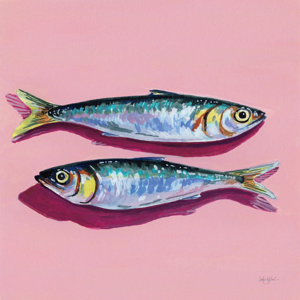 Reproduction of A Real Catch by Kate Jarvik Birch - Wall Decor Art