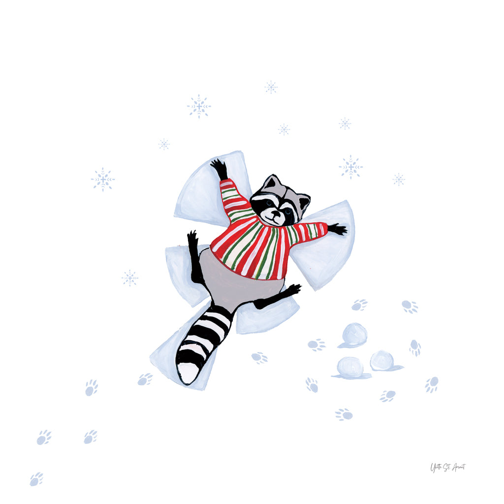 Reproduction of Winter Shenanigans III by Yvette St. Amant - Wall Decor Art