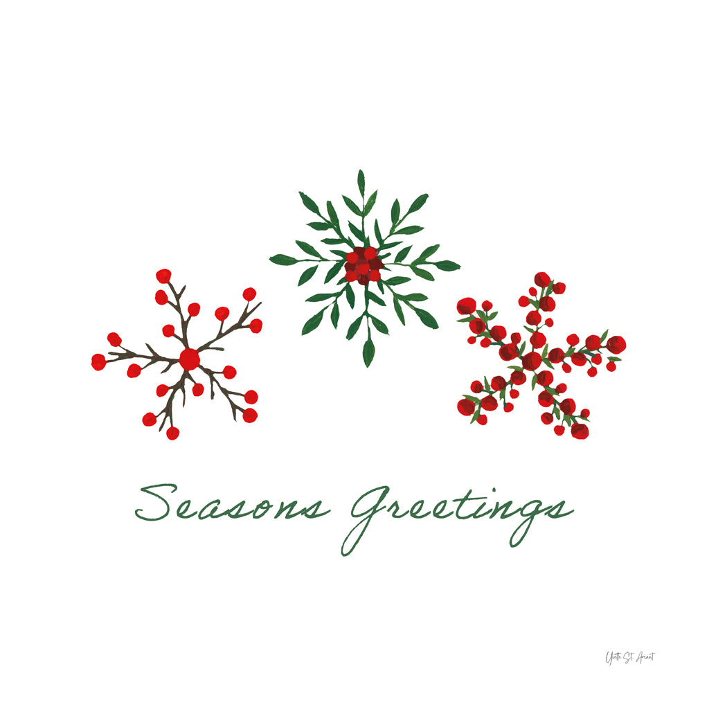 Reproduction of Winter Shenanigans VIII by Yvette St. Amant - Wall Decor Art