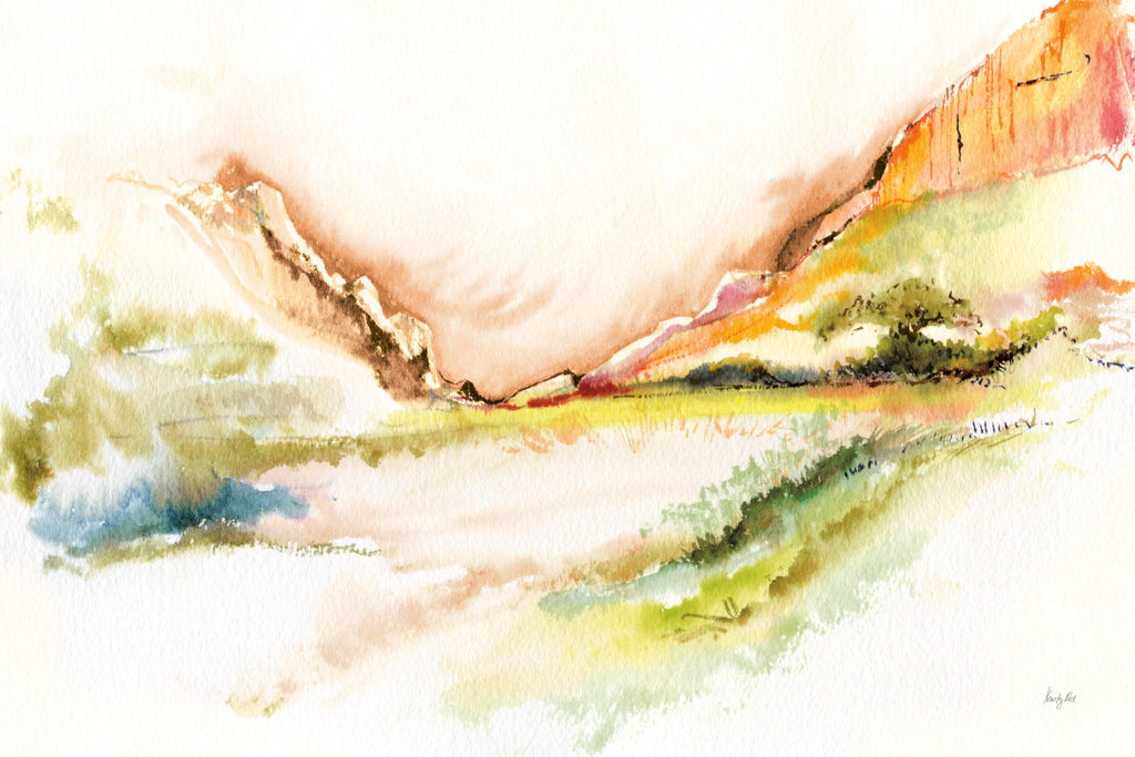 Reproduction of Lush Valley by Kristy Rice - Wall Decor Art