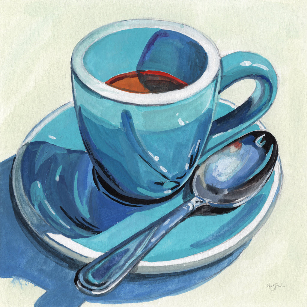Reproduction of Espresso Morning by Kate Jarvik Birch - Wall Decor Art