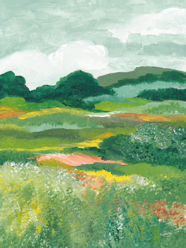 Reproduction of Lush Meadow by Nikita Jariwala - Wall Decor Art
