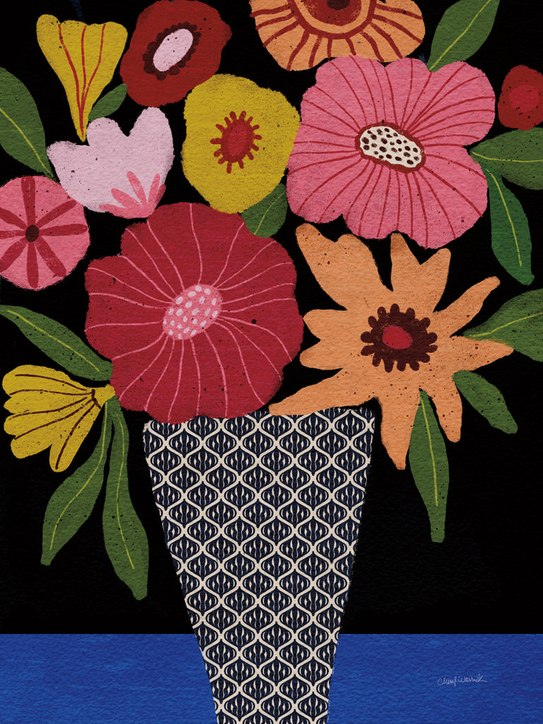 Reproduction of Bloom and Form IV by Cheryl Warrick - Wall Decor Art