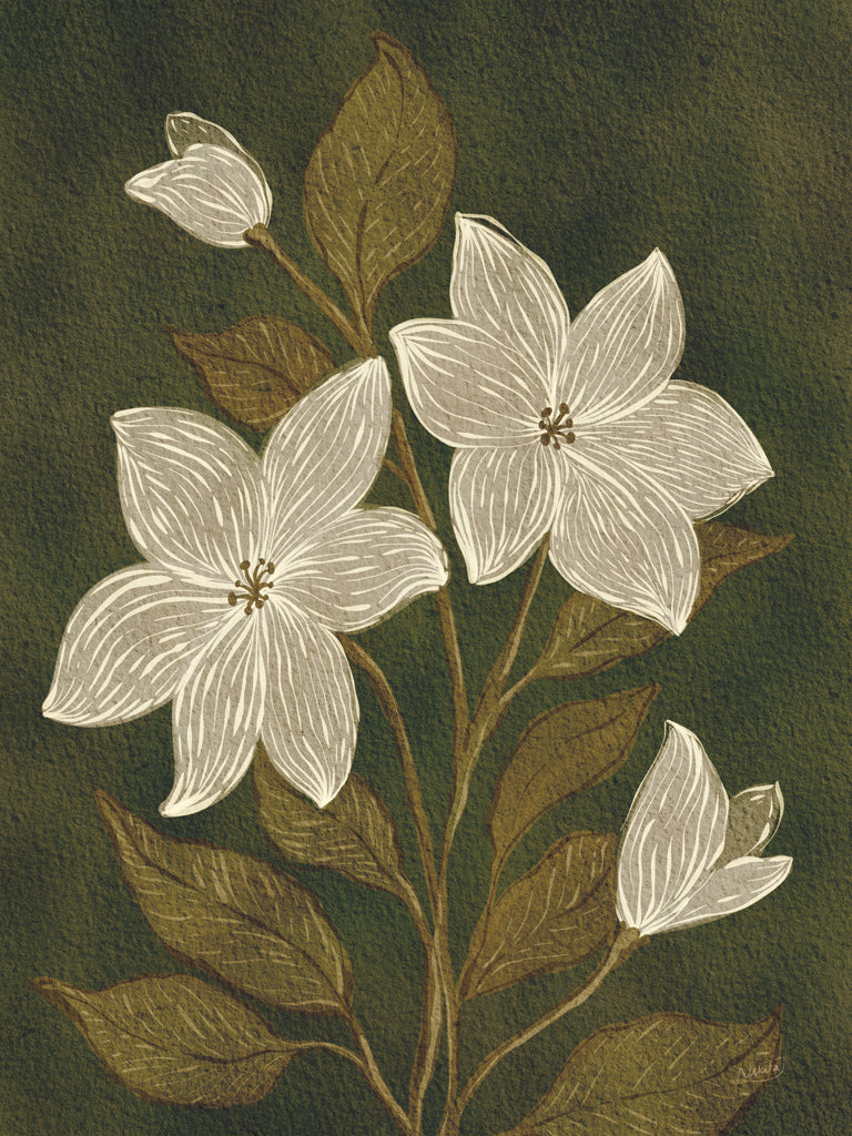 Reproduction of Deep Blooms I v2 by Nikita Jariwala - Wall Decor Art