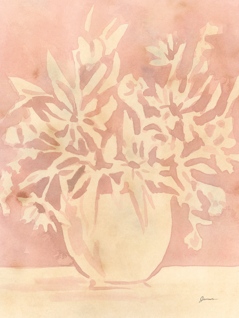 Reproduction of Bouquet Shadow II by June Erica Vess - Wall Decor Art