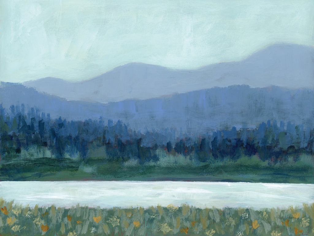 Reproduction of River Runs Through by Krystal Adams - Wall Decor Art