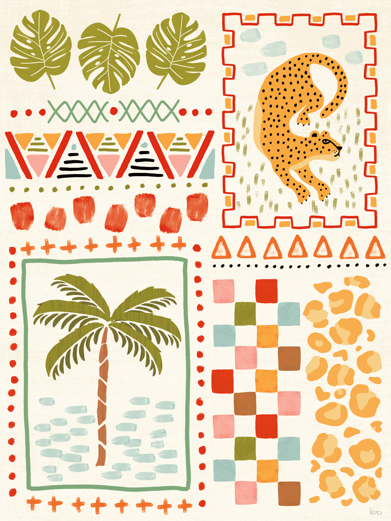 Reproduction of Wild Whimsy I by Veronique Charron - Wall Decor Art