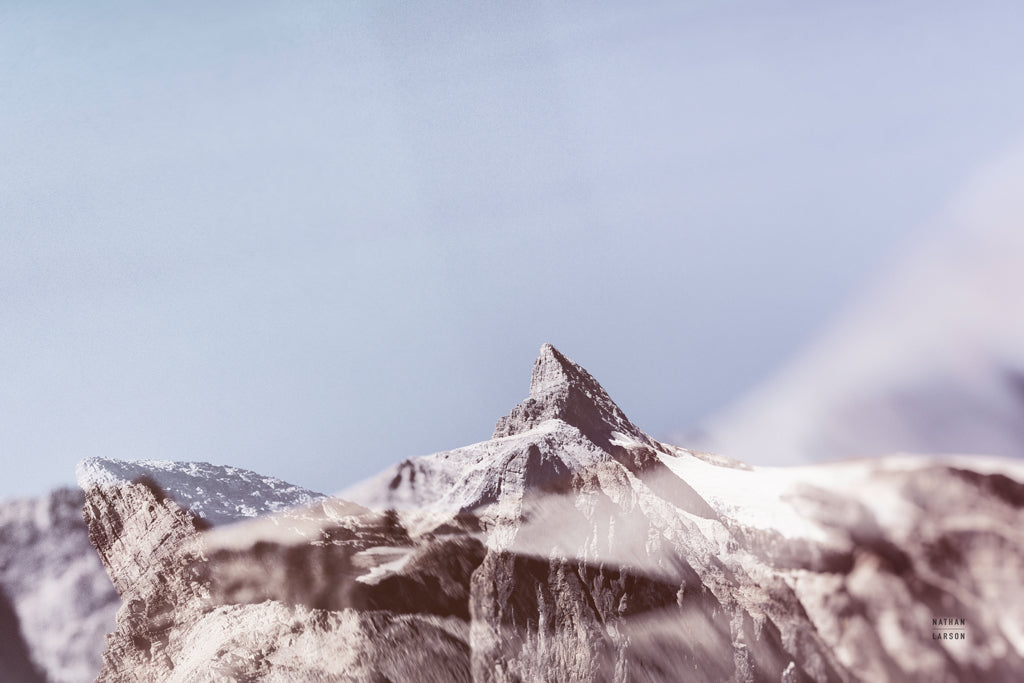 Reproduction of Peaks by Nathan Larson - Wall Decor Art