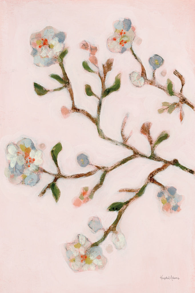Reproduction of Blooms of April II by Krystal Adams - Wall Decor Art