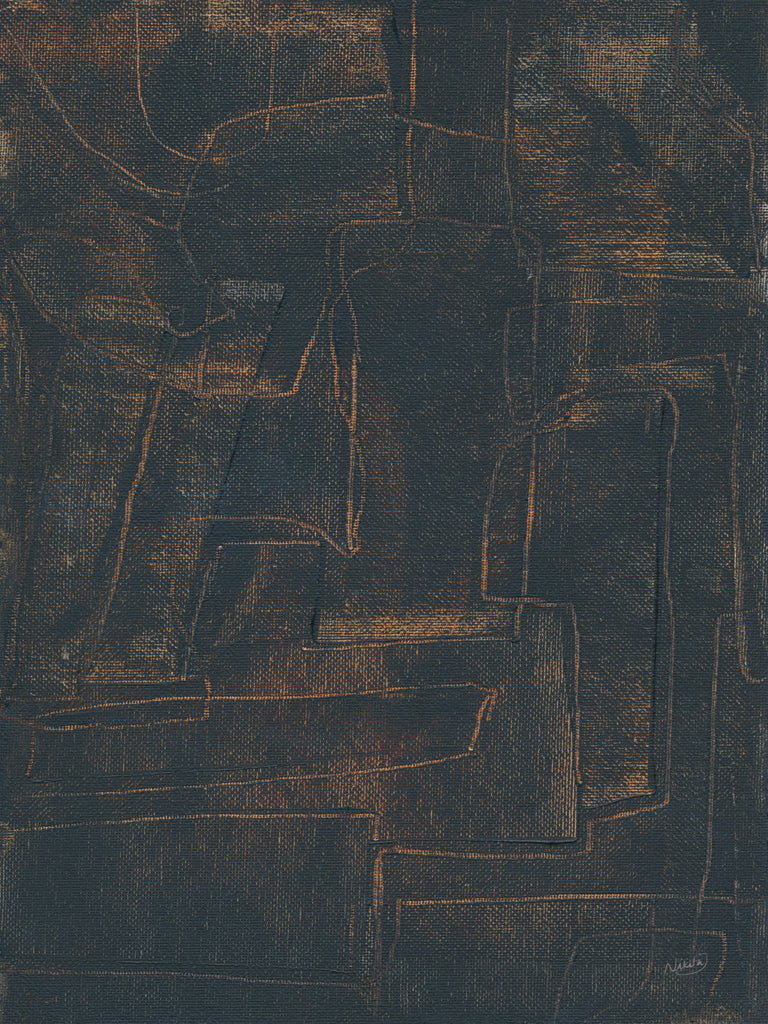 Reproduction of Midnight Grid by Nikita Jariwala - Wall Decor Art