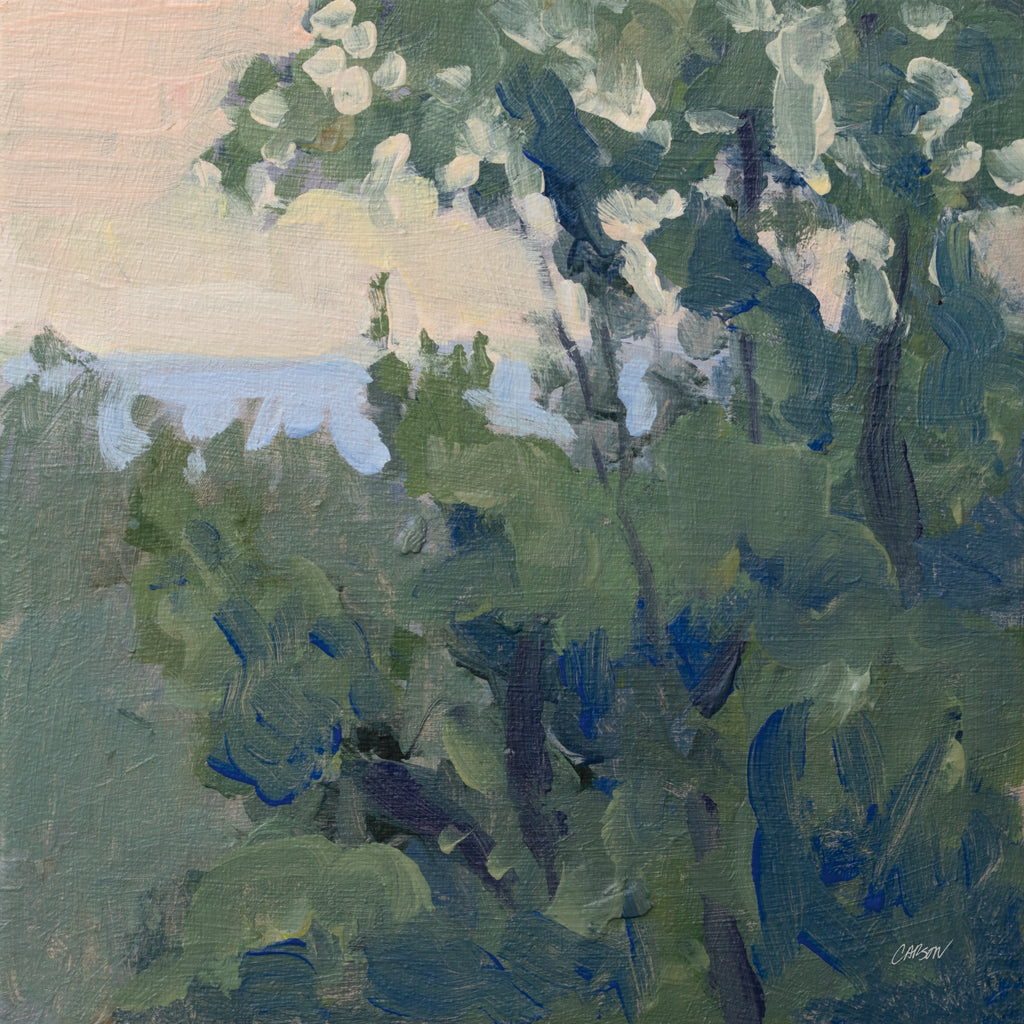 Reproduction of Treetops by Carson Overstreet - Wall Decor Art