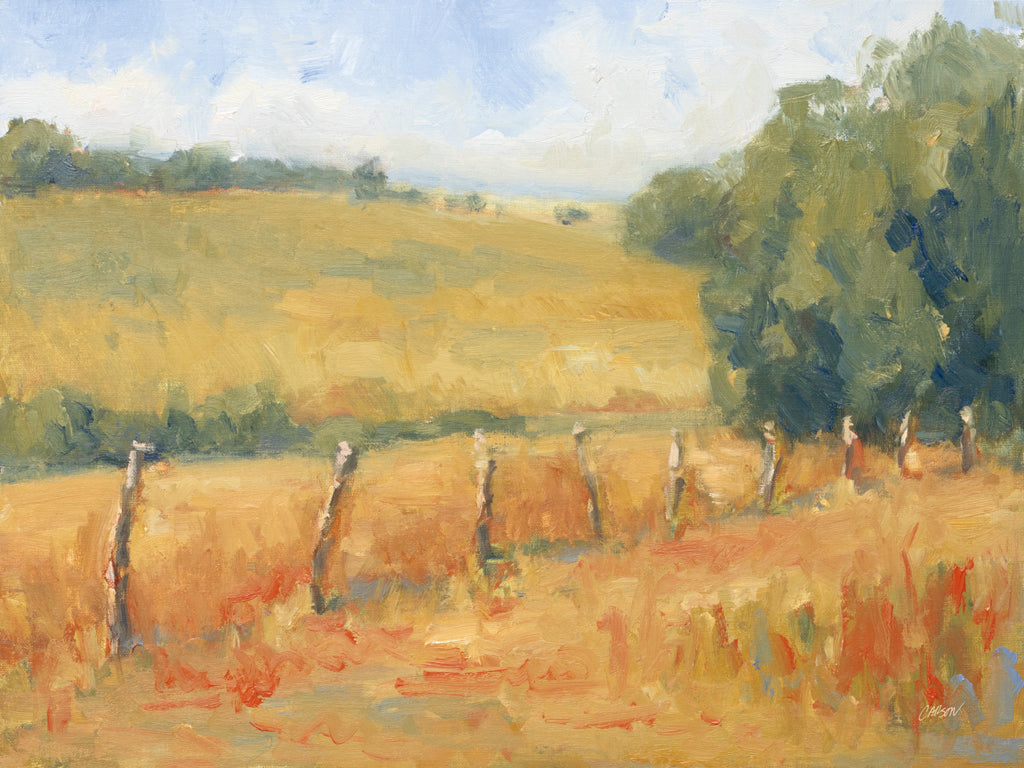 Reproduction of Autumn Field by Carson Overstreet - Wall Decor Art