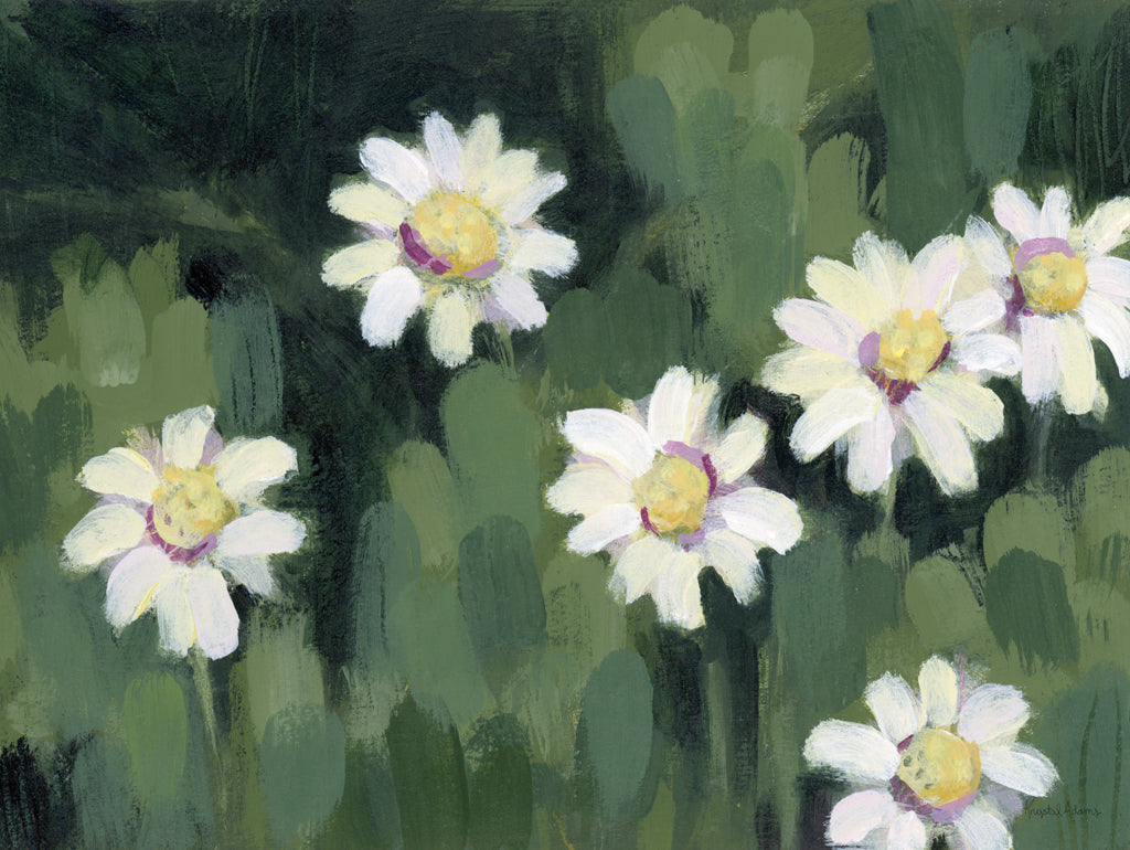 Reproduction of Fresh as a Daisy II by Krystal Adams - Wall Decor Art