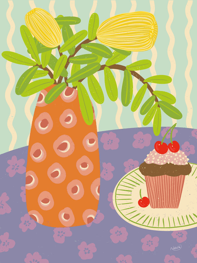 Reproduction of Tea and Treats III by Nikita Jariwala - Wall Decor Art