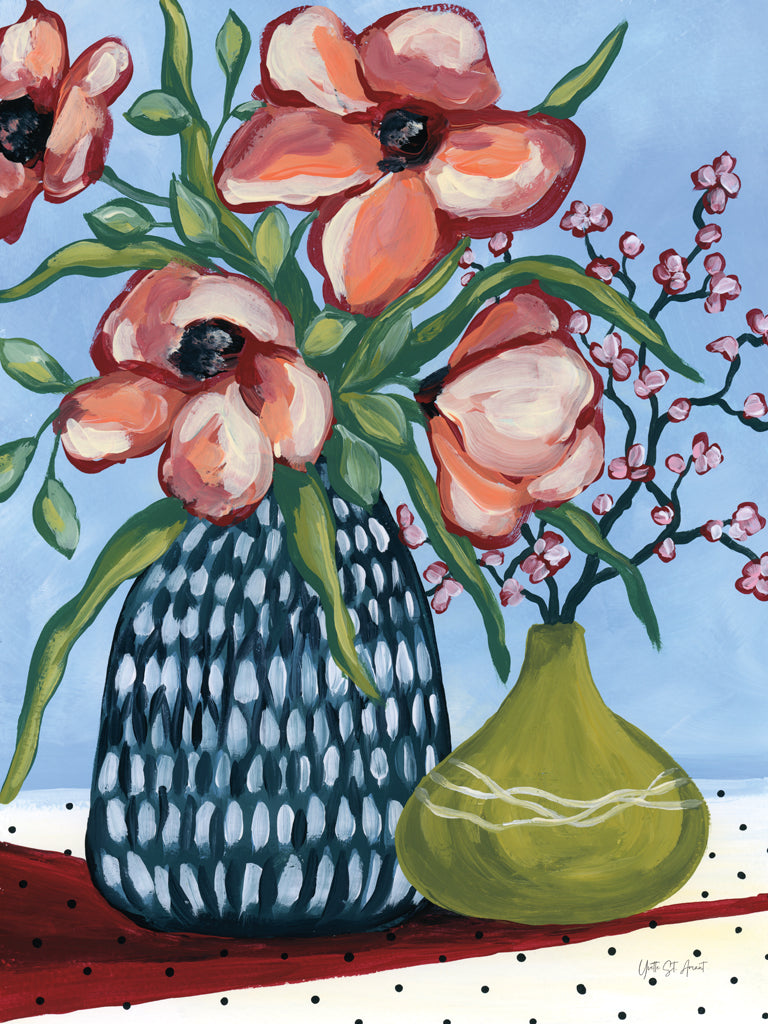Reproduction of An Arrangement by Yvette St. Amant - Wall Decor Art