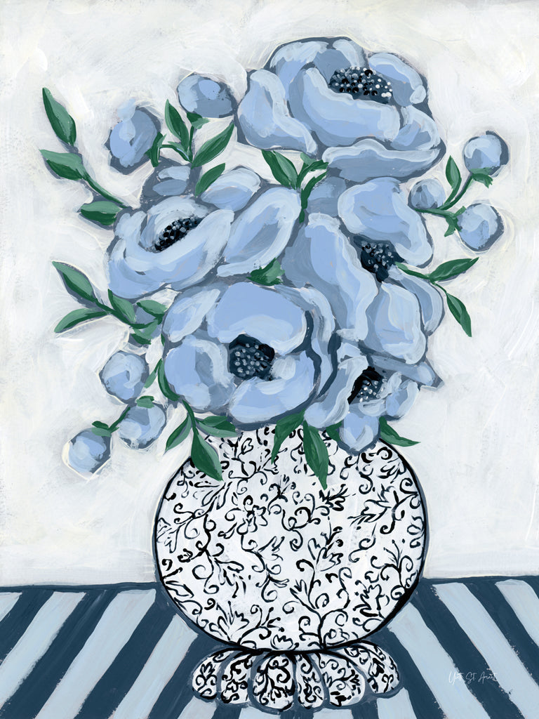 Reproduction of Coastal Bouquet I by Yvette St. Amant - Wall Decor Art