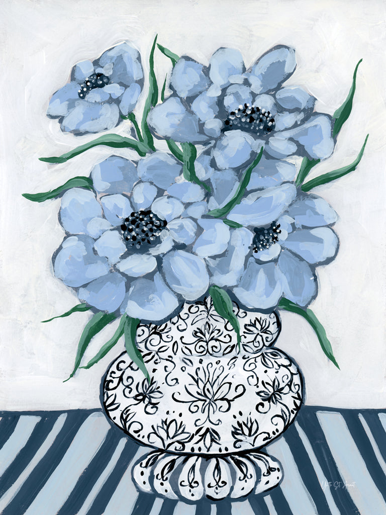 Reproduction of Coastal Bouquet II by Yvette St. Amant - Wall Decor Art