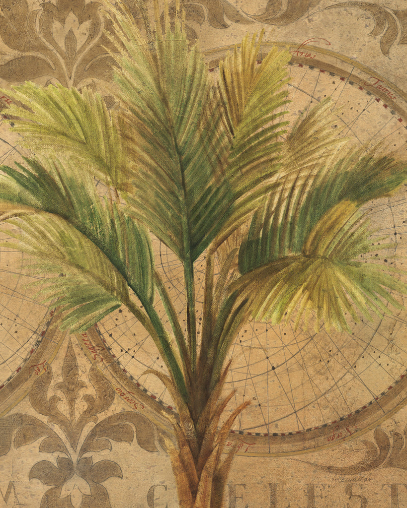 Reproduction of Decorative Palm II by Albena Hristova - Wall Decor Art