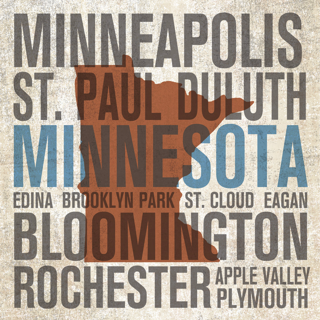 Reproduction of Minnesota by Michael Mullan - Wall Decor Art