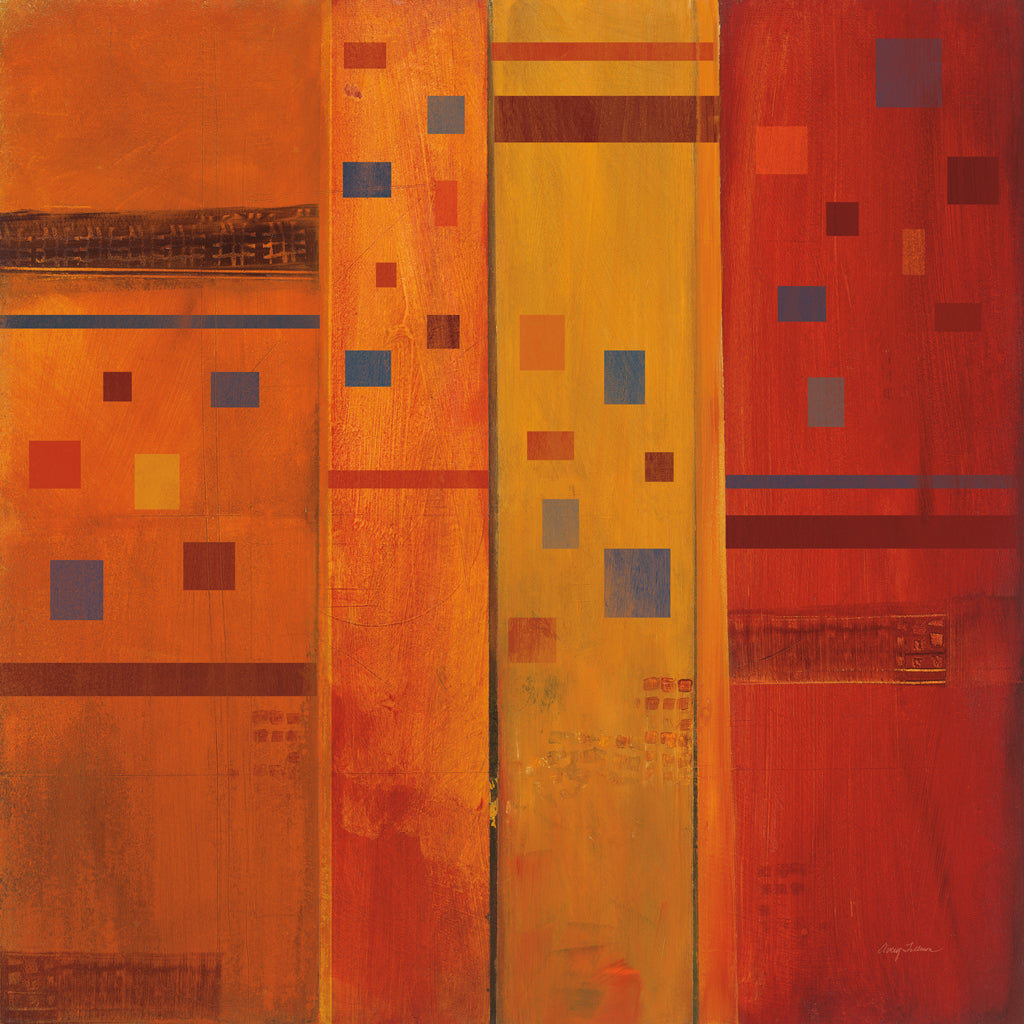 Reproduction of Red Square I by Avery Tillmon - Wall Decor Art
