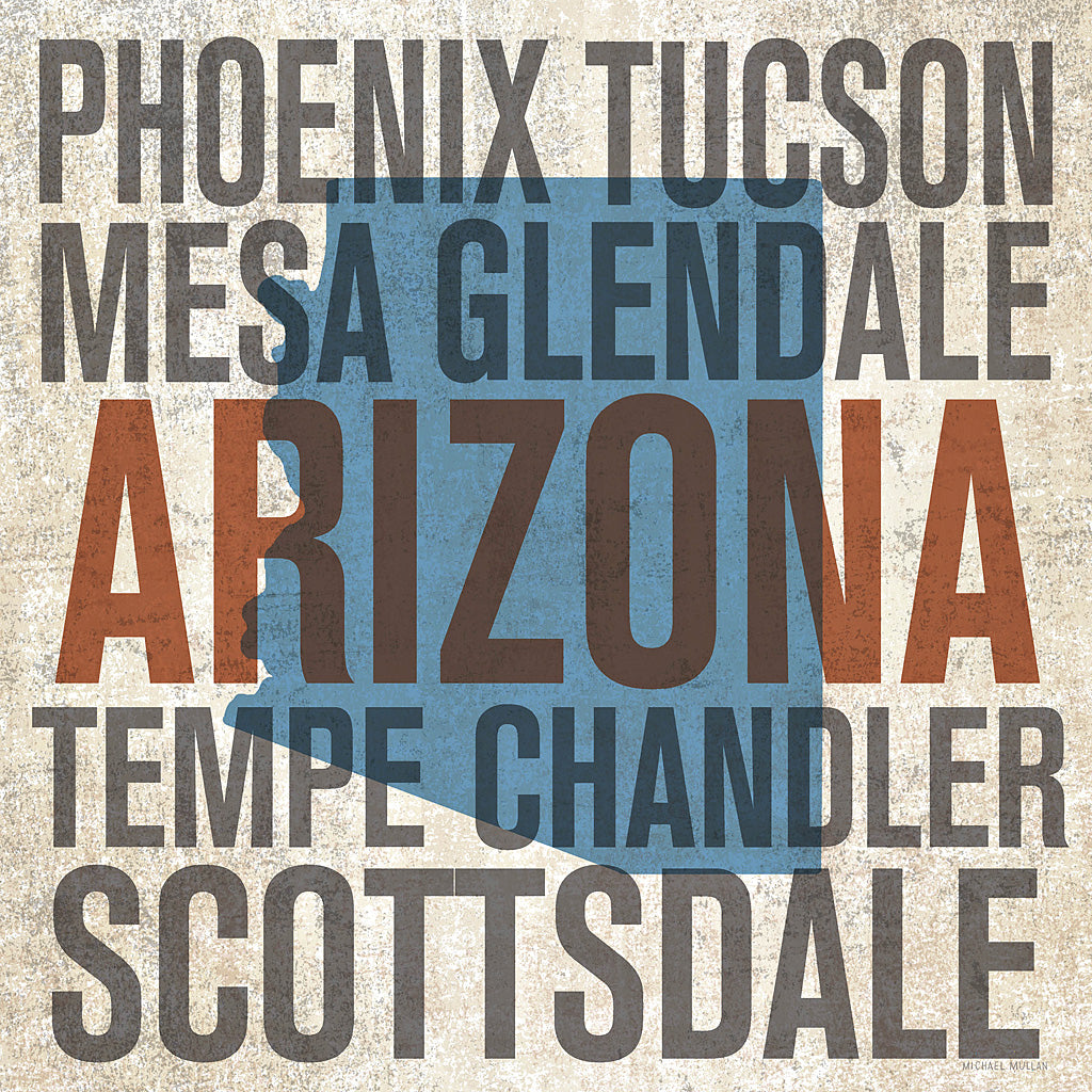 Reproduction of Arizona Chandler by Michael Mullan - Wall Decor Art