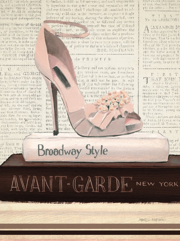 Reproduction of Fashion Magazine I by Marco Fabiano - Wall Decor Art