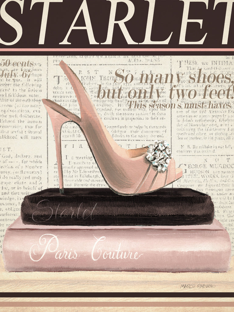 Reproduction of Fashion Magazine III Cover by Marco Fabiano - Wall Decor Art