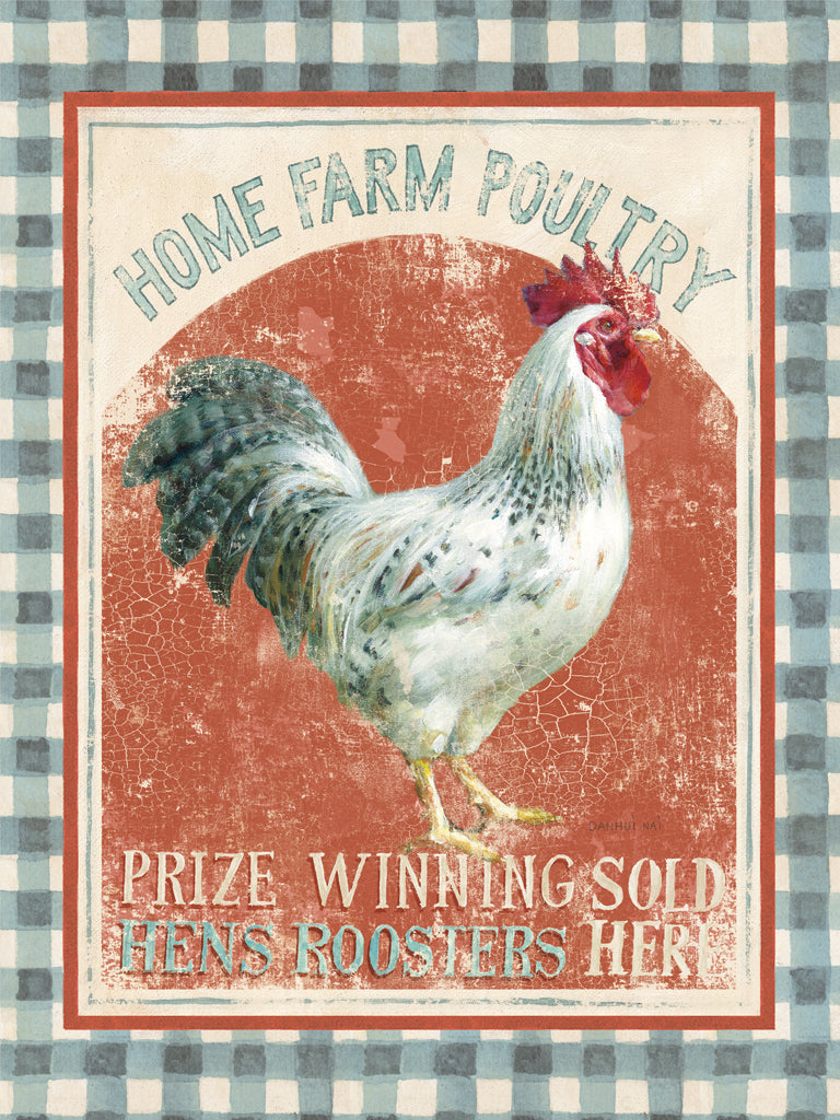 Reproduction of Farm Nostalgia VIII by Danhui Nai - Wall Decor Art