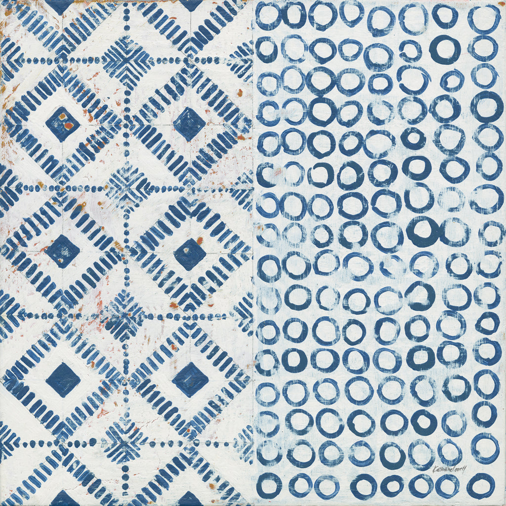 Reproduction of Maki Tile V by Kathrine Lovell - Wall Decor Art
