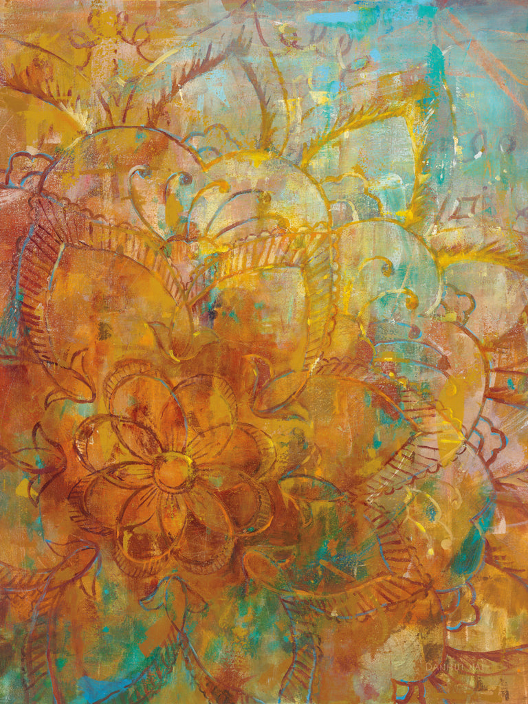 Reproduction of Bohemian Abstract Bright by Danhui Nai - Wall Decor Art