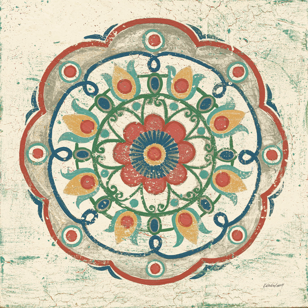 Reproduction of Lakai Circle IV Neutral by Kathrine Lovell - Wall Decor Art