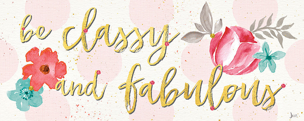 Reproduction of Fashion Blooms VI by Jess Aiken - Wall Decor Art