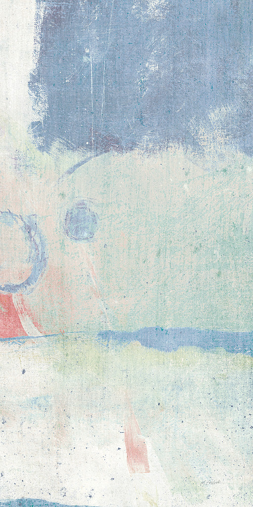 Reproduction of Horizon Cool Chromatic III by Mike Schick - Wall Decor Art