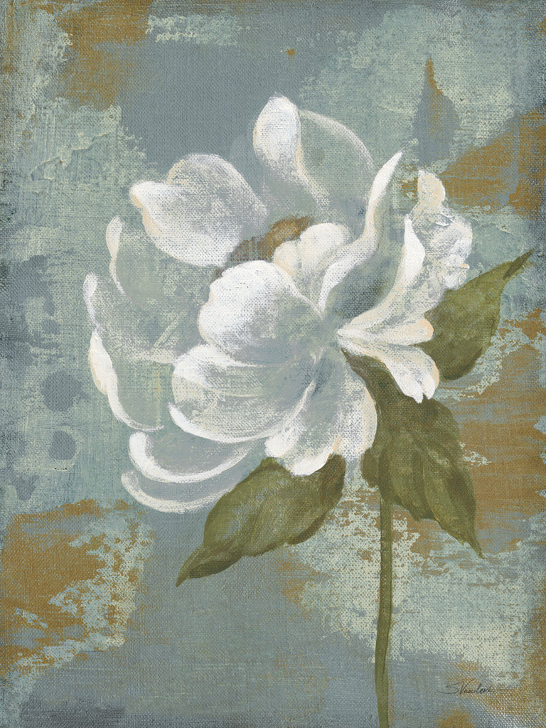 Reproduction of Peony Tile II by Silvia Vassileva - Wall Decor Art