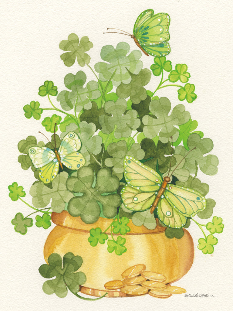 Reproduction of St Patricks Day by Kathleen Parr McKenna - Wall Decor Art
