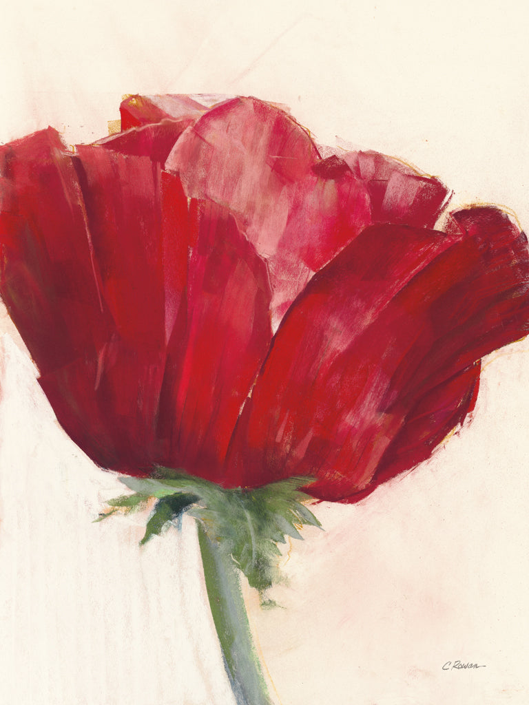Reproduction of Poppy Red by Carol Rowan - Wall Decor Art