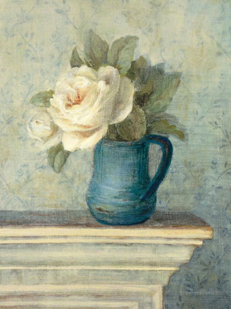 Reproduction of June Roses II by Danhui Nai - Wall Decor Art