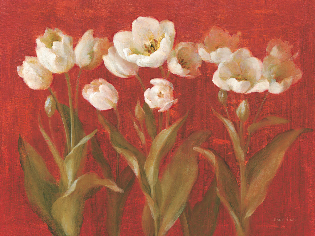 Reproduction of Tulip Garden by Danhui Nai - Wall Decor Art